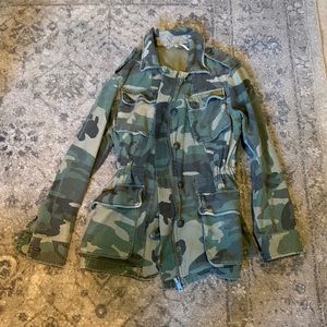 Free People Camo Jacket